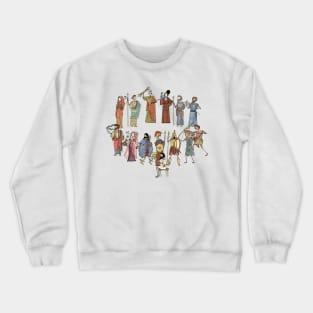 Greek Myth Comix - the Olympians in Colour! Crewneck Sweatshirt